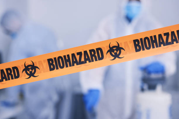 Professional Biohazard technician working in Exeter, PA
